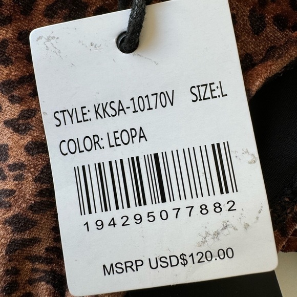 NWT Kendall + Kylie leopard string bikini - Picture 4 of 5